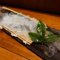博多メシ 男厨 - 活いか姿造り