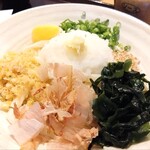 ぶつをのうどん - しょうゆうどん