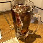 焼肉ライク - サービスのコーラ一杯