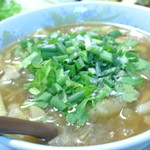 いなかむら - 魚の浮き袋スープ ？　サービス