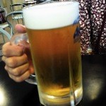 ゆとりあ温泉 - ドリンク写真:生ビールです