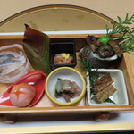 炉端炭火ダイニング海 - 2022年の｢炉端会席 海｣前菜