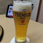 炉端炭火ダイニング海 - 2022年の｢プレミアムモルツ｣700円