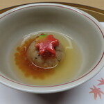 炉端炭火ダイニング海 - 2022年の｢炉端会席 海｣蓮根饅頭