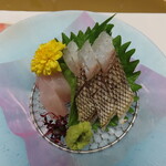 炉端炭火ダイニング海 - 2022年の｢炉端会席 海｣炙りイサキ・カンパチ