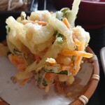 那須ちふり湖カントリークラブレストラン - ニラかき揚げ