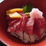 那須ちふり湖カントリークラブレストラン - 本マグロ丼 アップ