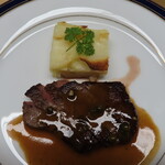 炉端炭火ダイニング海 - 2022年の｢炉端会席 海｣牛フィレ肉のポアブルベール