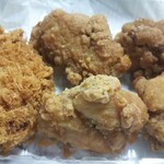 さぼてん - 料理写真:一口ヒレカツ、唐揚げ