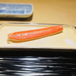 富小路 やま岸 - ◎柴山がにの脚から頂く。