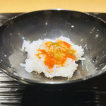 富小路 やま岸 - ◎セコ蟹の古酒漬けご飯