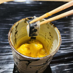 富小路 やま岸 - ◎オレンジ白菜とてっぴのお浸し