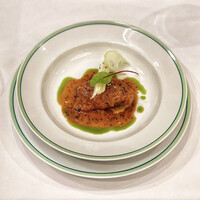 ジャマン - フォアグラと干し柿