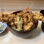 千束いせや - えび穴子丼