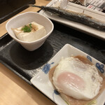 錦糸町小町食堂  - ハムエッグ、豆腐