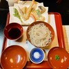 近江神宮　善庵 - 料理写真:本格手打ち蕎麦1,500円と上は天ぷら500円 税込みです。