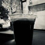 ヤマモト - 加糖のアイスコーヒー 500 yen  テイクアウト　結構いっぱい入ってて、氷が溶けても濃いです　長持ち