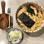 松竹庵 - 玉子とじ 900円