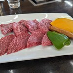 牛の里 - 厳選焼肉ランチセットの肉