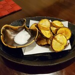 旬の隠れ家 あかり - 揚げ栗