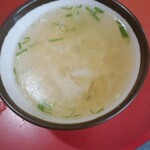 189328389 - 天津飯セット（卵スープ）
