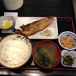 酒処まなゆめ - さば塩焼き定食