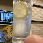 レストラン癒し亭 - レモン酎ハイ(無糖)