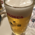 横田酒場 - まずは生ビール