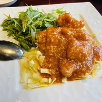 過門香 點 有楽町イトシア店 - 白身魚のチリソース炒め