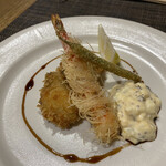 咄々々 - カダイフとは、トルコ料理で使われる麺の一つなりね!