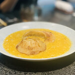 イチリン ハナレ - ⑥ 鱶鰭
      ★ 焼き鱶鰭、上海蟹の味噌スープ