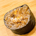 鮨 しゅん輔 - 鮟肝の太巻き。痛風と仲良しです