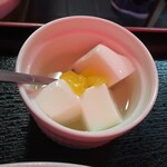 中華料理 愛福楼 - 杏仁豆腐