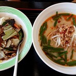 四川料理 味仙 - ラーメンセット