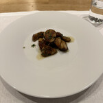 シャントレル - ❻セップ茸のソテー。