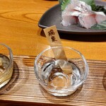 三代目網元 魚鮮水産 - 日本酒飲み比べセット