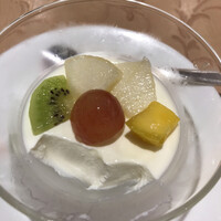 中国料理 南園 京王プラザホテル八王子店 - チーズ入りミルクプリン。コクがあって美味しかった〜。