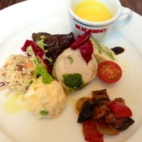 イゾラ スメラルダ - ランチコースの前菜盛り合わせ
