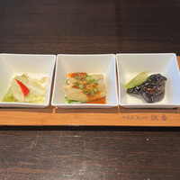 中国菜 老四川 飄香 銀座三越店 - 前菜3種