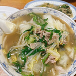 三幸苑 - タンメン660円