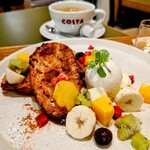 Cafe&Deli Ginza SOLEIL+ - 贅沢果実のフレンチトースト(ダブル)