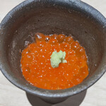 菊鮨 - いくら茶碗蒸し