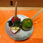 ナベノ-イズム - 鰯の酢漬けがこんなに美味しくなるとは驚きです！あんまり綺麗なので　滅多に撮らないアップを撮りました。