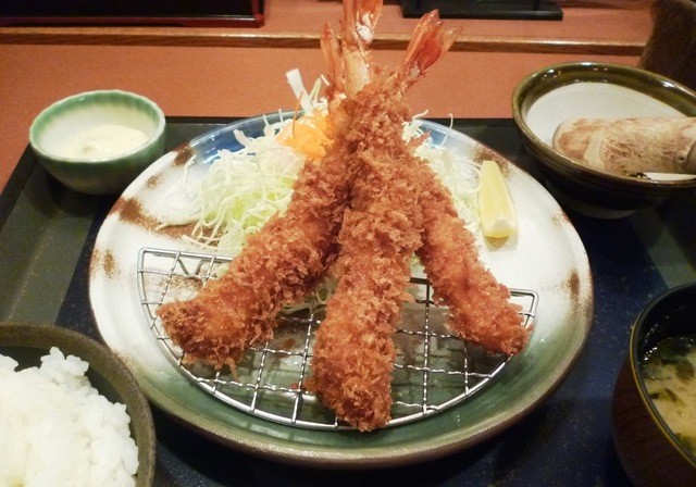 大エビフライ定食 By Yama0117 かつ時 豊科店 豊科 とんかつ 食べログ