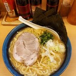 Mujaki - ラーメン(太麺・大盛)780円(2022年11月13日)