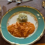 プティレストラン グーテ - イカのトマト煮ライス添え