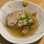 いわむら - おでん（豆腐＋牛すじ）