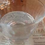 PEACE CAFE & STORE - ●おひやは富士山の湧水だそう。からだがシャキッとするかも