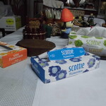 フライドチキン - テイッシュは3つ開いていた