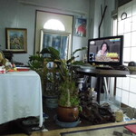 フライドチキン - 店内は個性的